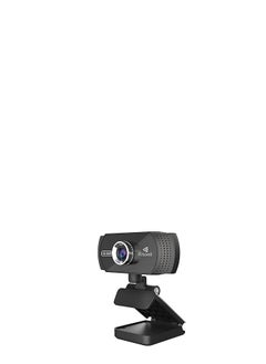 Kisonli KISONLI  Webcam Full HD 1080P , Auto focus webcam USB plug and play free driver With Microphone, 30 FPS, Angle 90 -Black  - Image 1