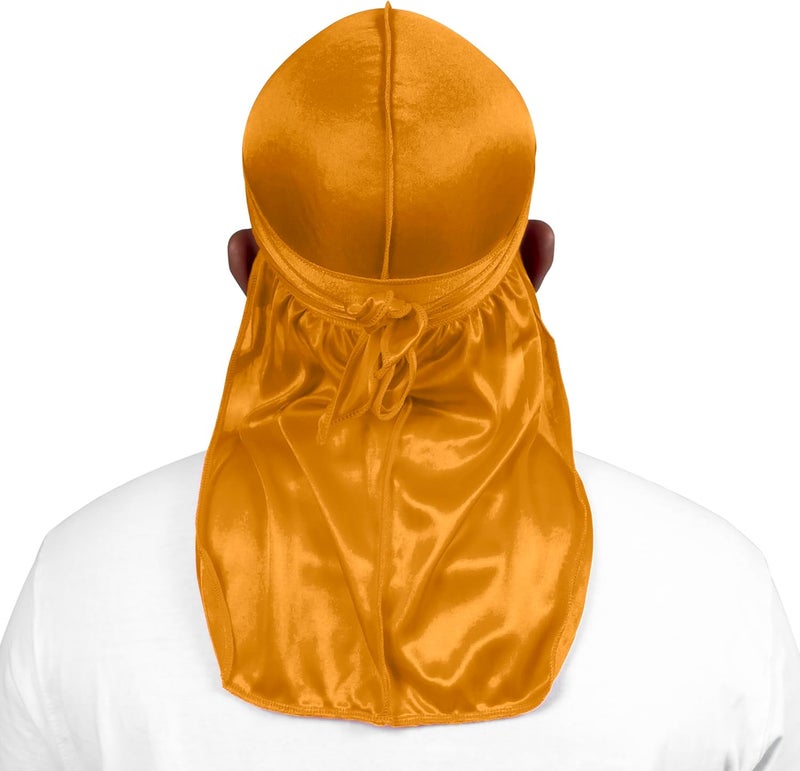 ForceWave Silky Durag for Men Wave Cap Satin Dorag for Men Women 360 Wave - Image 2