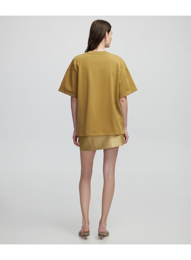 Ipekyol T-Shirt With Faux Leather Applique  - Image 3