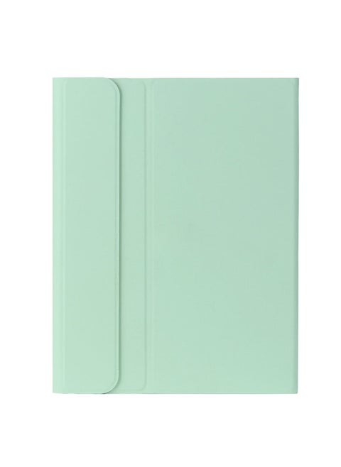 For IPad Pro11 Split Keyboard Protective Case AIR4 Candy 10.2 With Pen Slot 10.9 Keyboard Leather Case-Color:Green (single Holster)-Applicable Model:ipad 10th 10.9‘’ 2022