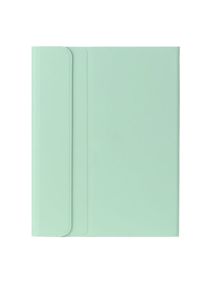 Generic For IPad Pro11 Split Keyboard Protective Case AIR4 Candy 10.2 With Pen Slot 10.9 Keyboard Leather Case-Color:Green (single Holster)-Applicable Model:ipad 10th 10.9‘’ 2022  - Image 1