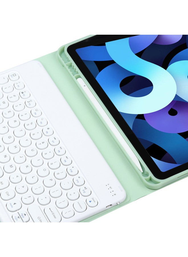 Generic For IPad Pro11 Split Keyboard Protective Case AIR4 Candy 10.2 With Pen Slot 10.9 Keyboard Leather Case-Color:Green (single Holster)-Applicable Model:ipad 10th 10.9‘’ 2022  - Image 4