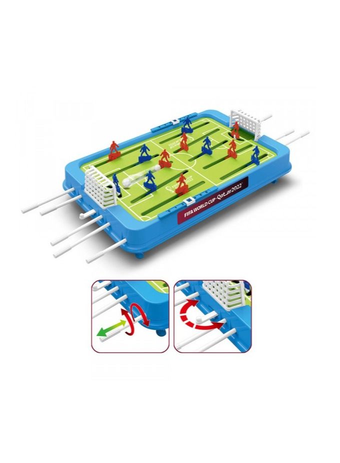 Mini Table Soccer Game Table Top Football Game Mini Tabletop Football Mini Tabletop Soccer Game Desktop Interactive Soccer Game Toy for Kids Adults Birthday Party World Cup Gift - Image 1