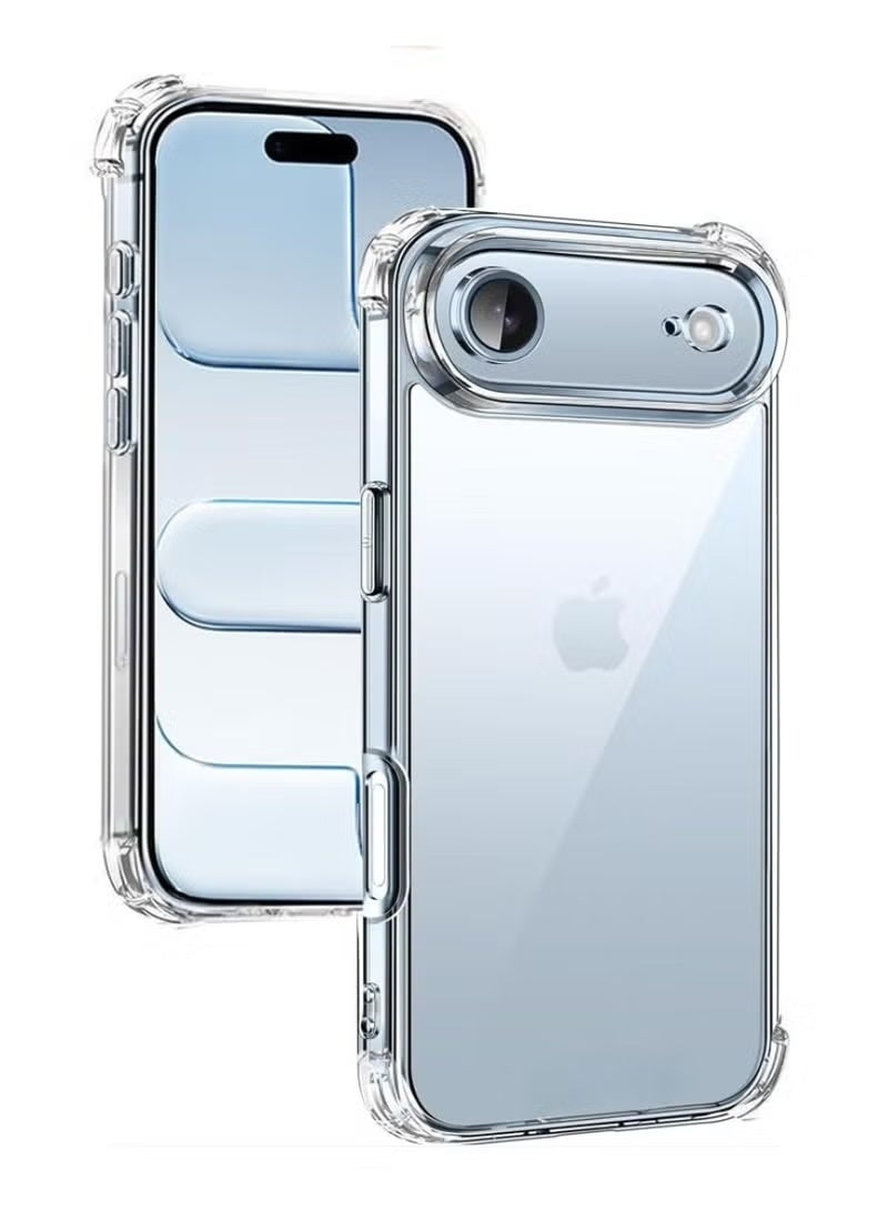 ELTRAZONE iPhone 17 Air Case Crystal Clear – Non-Yellowing, Shockproof Bumper Protection, Slim Transparent Cover for 6.3-Inch iPhone 17 Air, Durable Anti-Scratch Shield - Image 1