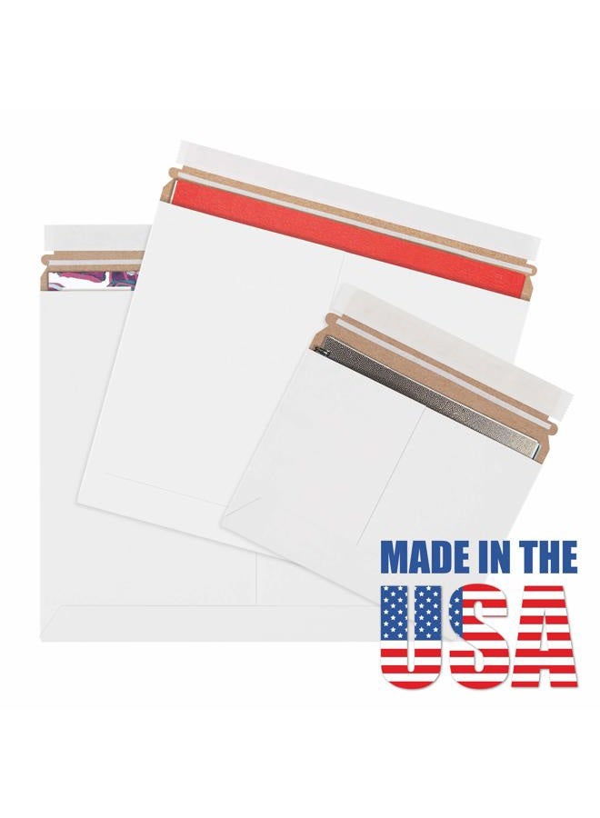 Aviditi Chipboard Utility Flat Mailer, 9-3/4" X 12-1/4", 0.018" Thick, White, Case of 200 (RMU129W) - Image 5