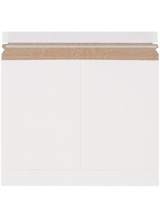 Aviditi Chipboard Utility Flat Mailer, 9-3/4" X 12-1/4", 0.018" Thick, White, Case of 200 (RMU129W) - Image 1