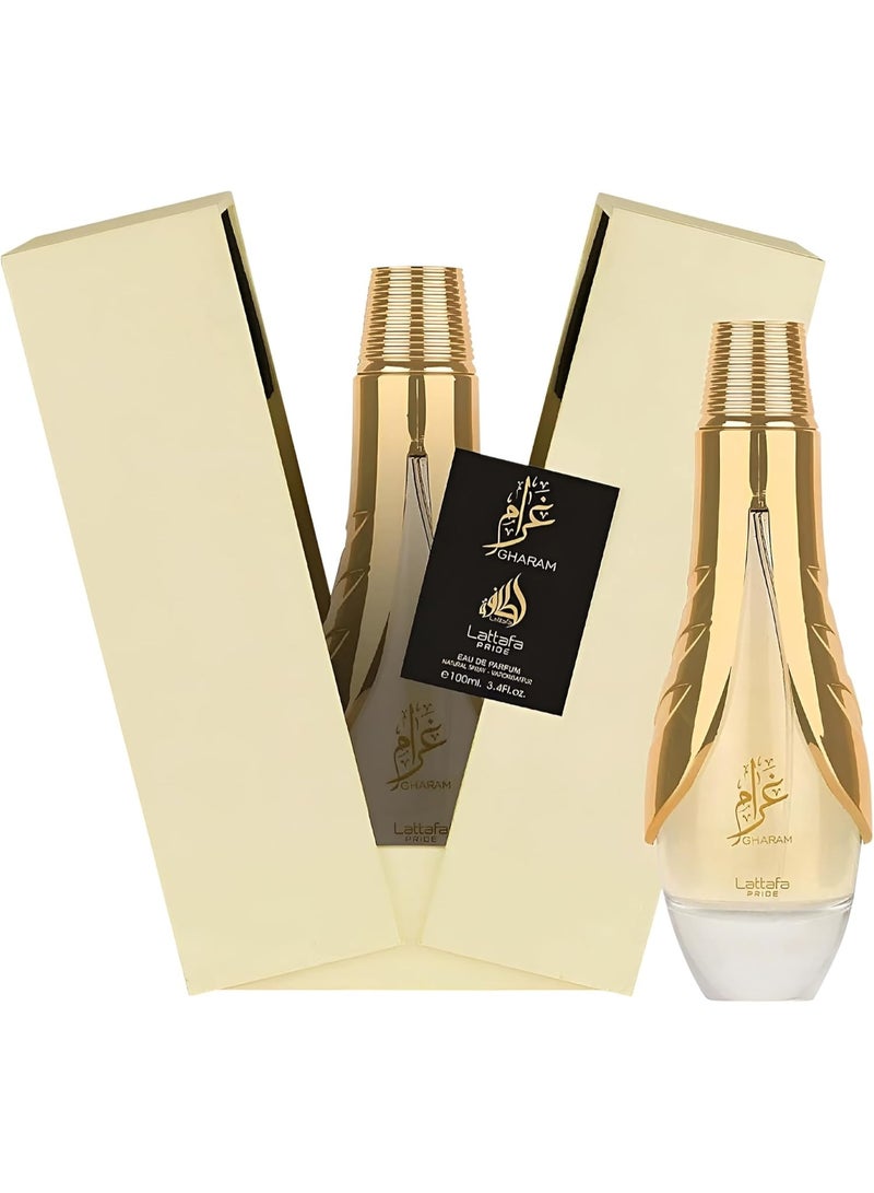 لطافة عطر برايد غرام بروائح جذابة ودفء عطري، او دي بارفان للجنسين من لطافة، 100 مل - Image 3