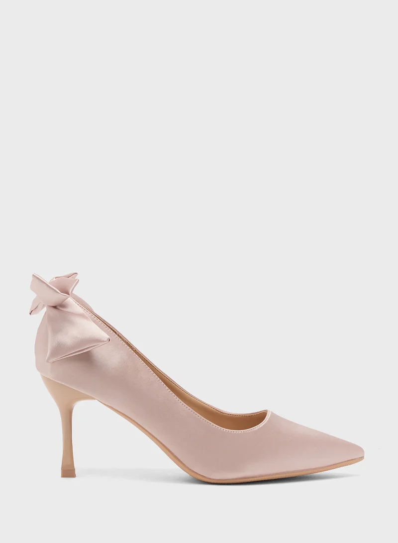خزانة Heeled Pump With Bow
