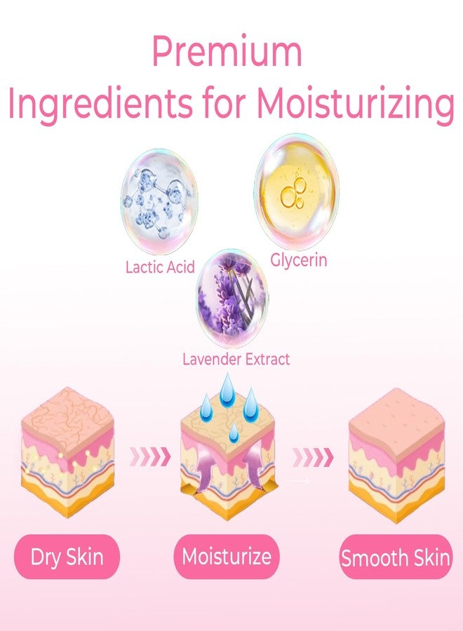 SAISZE Foot Peel Mask, Lavender, 4 Pairs - Image 4