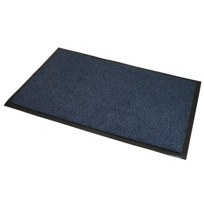 BLUE BLACK HEAVY DUTY BARRIER DOOR FLOOR MAT 60 X 150 CM