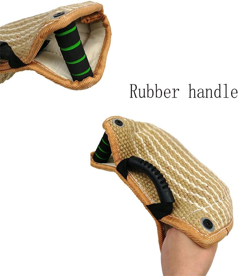 Morezi لعبة سحب عضاضة الكلب موريزي المستهدفة من الجوت للمالينوا والراعي الألماني وتدريب شوتزوند - Image 4