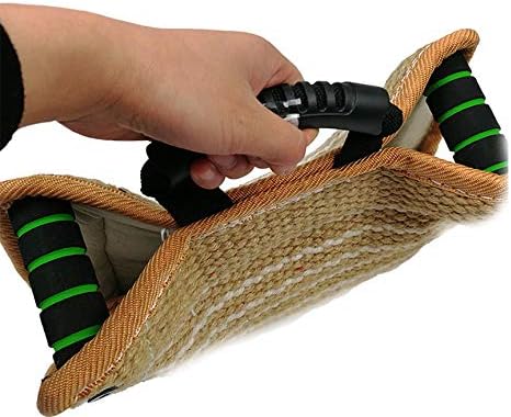 Morezi لعبة سحب عضاضة الكلب موريزي المستهدفة من الجوت للمالينوا والراعي الألماني وتدريب شوتزوند - Image 3