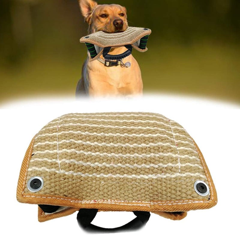 Morezi لعبة سحب عضاضة الكلب موريزي المستهدفة من الجوت للمالينوا والراعي الألماني وتدريب شوتزوند - Image 1