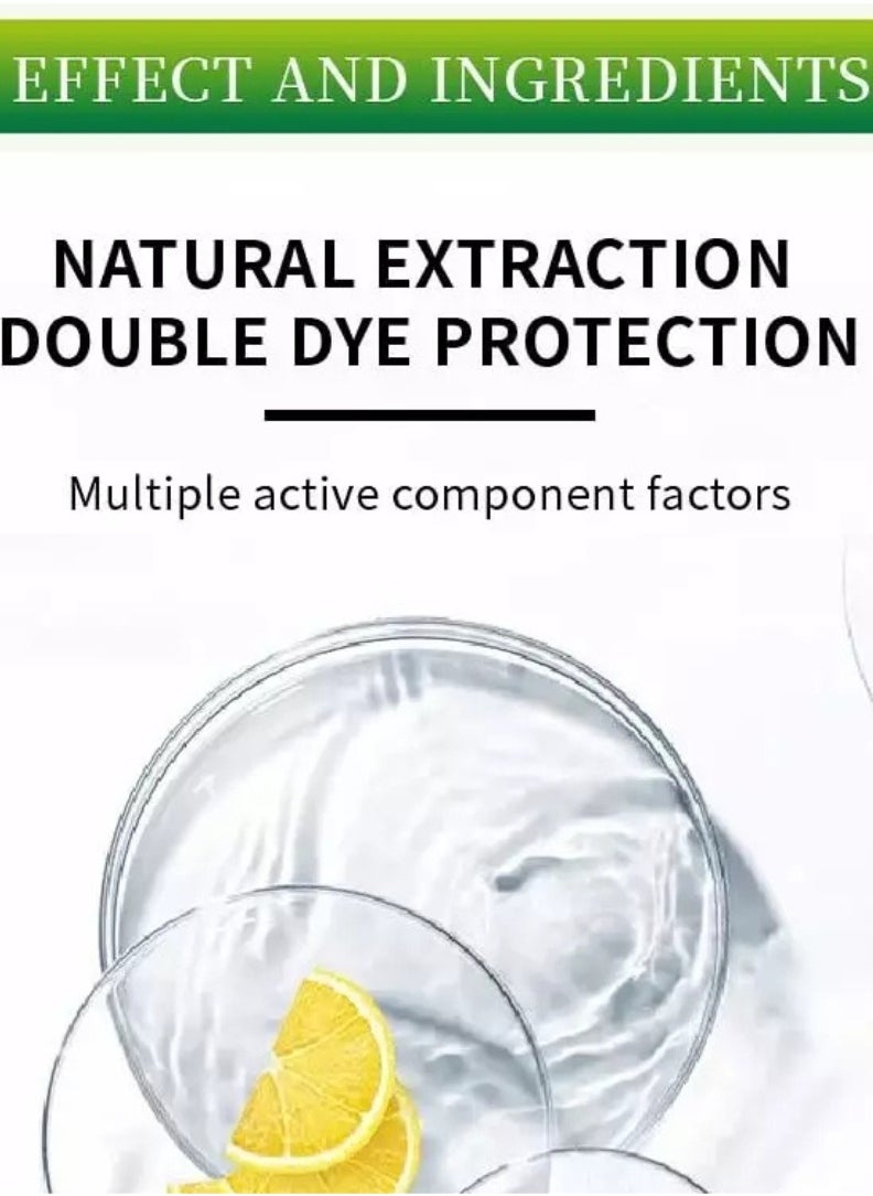 Dexe 420ml Argan Speedy Hair Color Shampoo 100% Grey and White Hair Coverage Long Lasting Deeply Nourishing and Anti Hair Fall Hair Color Shampoo Argan Hair Dry Color Shampoo Dark Brown  - Image 4