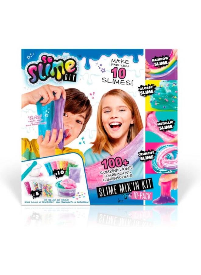 Canal Toys Mix'in Kit Slime 10 Pack  - Image 1