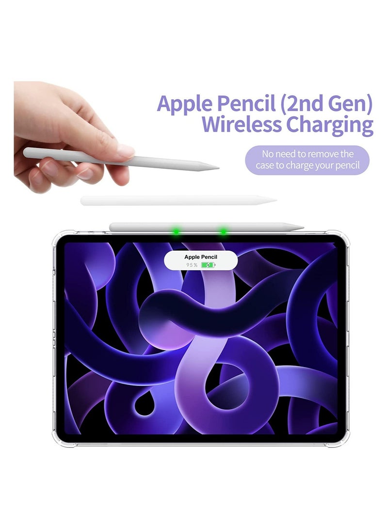 ELTRAZONE iPad Air 5th Generation Case, TPU Cover for iPad Air 5th/4th Generation 10.9 Inch 2022/2020Frosted Transparent Shockproof Protective Case - Image 3