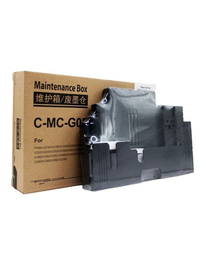خرطوشة صيانة حبر فائض MC-G02 – متوافقة مع Canon PIXMA G1220 وG1420 وG2260 وG2420 وG2460 وG2520 وG2560 وG3020 وG3420 وG3460 وG3520 وG3560 - Image 1