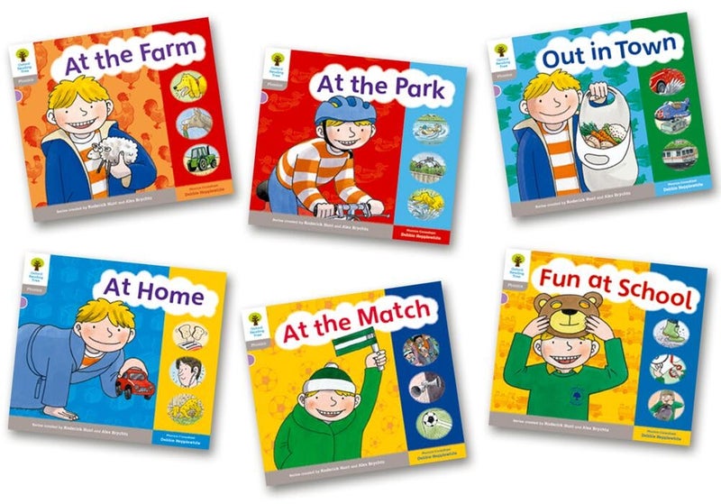 Oxford Reading Tree - Floppy's Phonics Level 1 Mixed Pack of 6 - Image 1