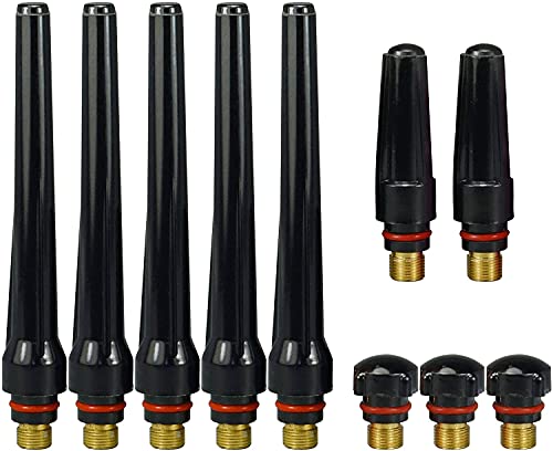 RIVERWELD TIG Back Cap 57Y02 57Y03 57Y04 Fit QQ300 PTA DB SR WP 17 18 26 TIG Welding Torch 10pcs - Image 1