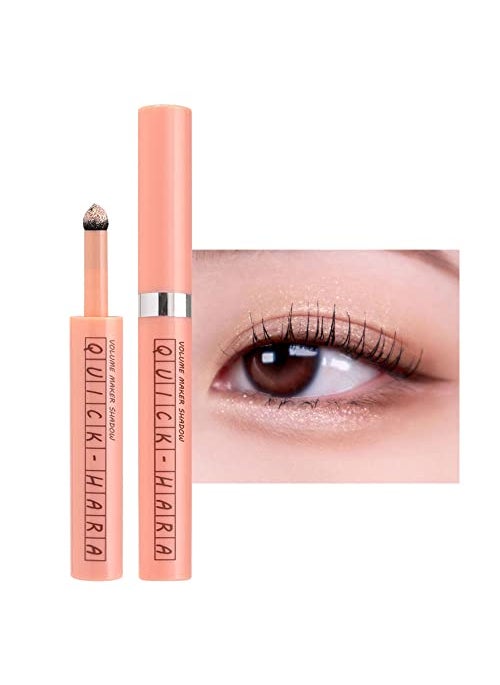 CORINGCO - CORINGCO Shimmer Glitter Eye Maker Volume Eyeshadow Stick Quick-Hara Glitter Eye Makeup K-Beauty #01 Morning Sunlight Long Lasting Sparkle Glow Light - Image 1
