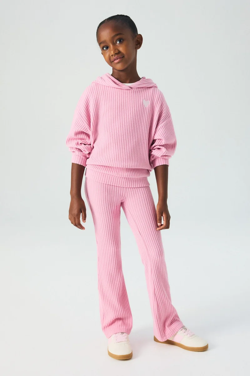 H&M 2-piece brushed rib-knit set