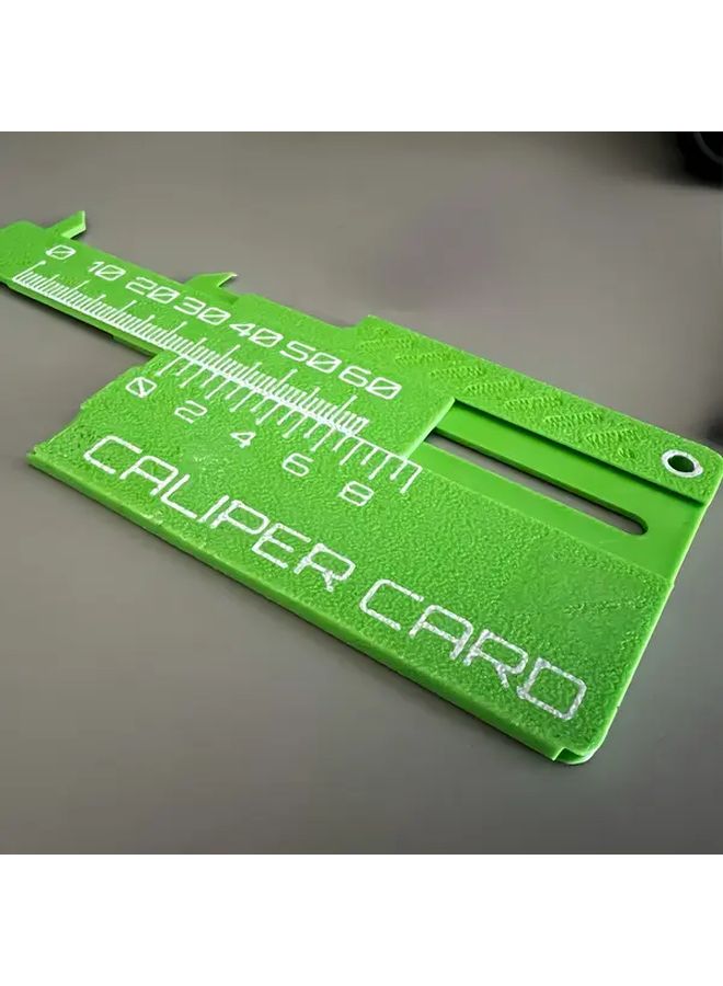 Green Portable Vernier Caliper High Precision 3 15 Inch Pocket Size Lightweight - Image 1