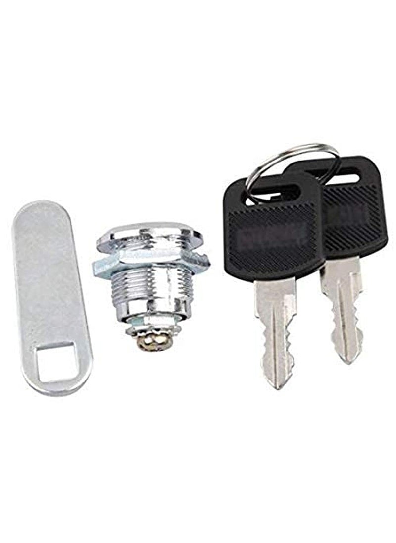 DIY Crafts Diy Crafts 10550 6243 Cabinet Security Mailbox Lock With 2 Key for Drawer Mail Box Multicolor  - Image 4
