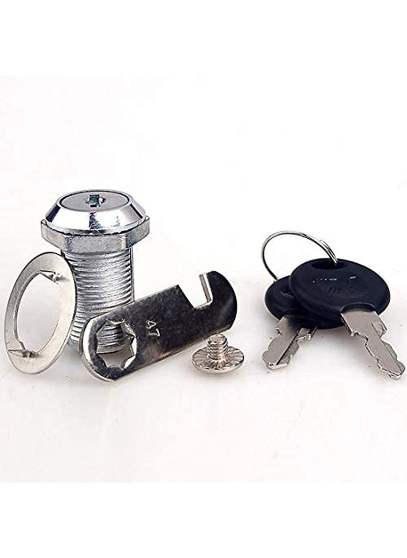 DIY Crafts Diy Crafts 10550 6243 Cabinet Security Mailbox Lock With 2 Key for Drawer Mail Box Multicolor  - Image 3