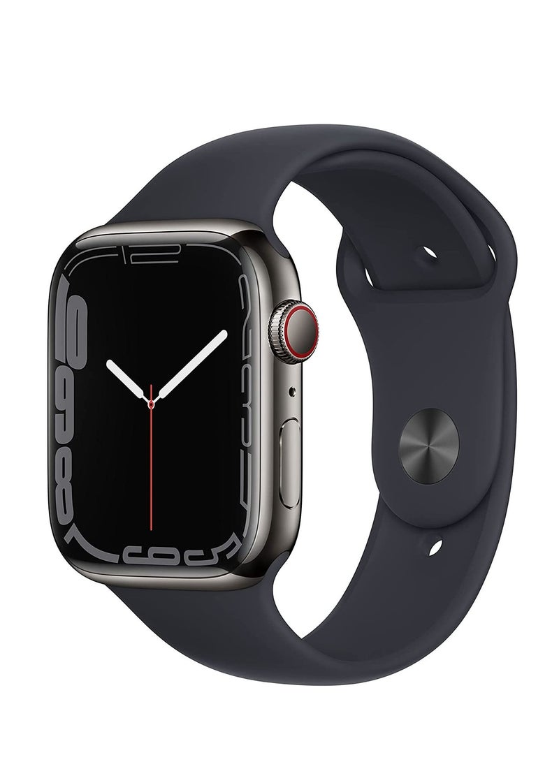 Apple Watch Band 41mm Soft Silicone Sport Band Replacement Wrist Strap Compatible for iWatch Apple Watch Series 7 Nike+,Sport,Edition - Image 1