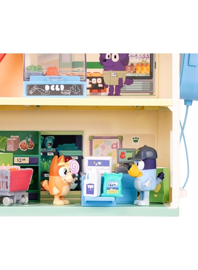 Bluey S13 Lets Play Chef Supermarket Playset 18918 - Image 2