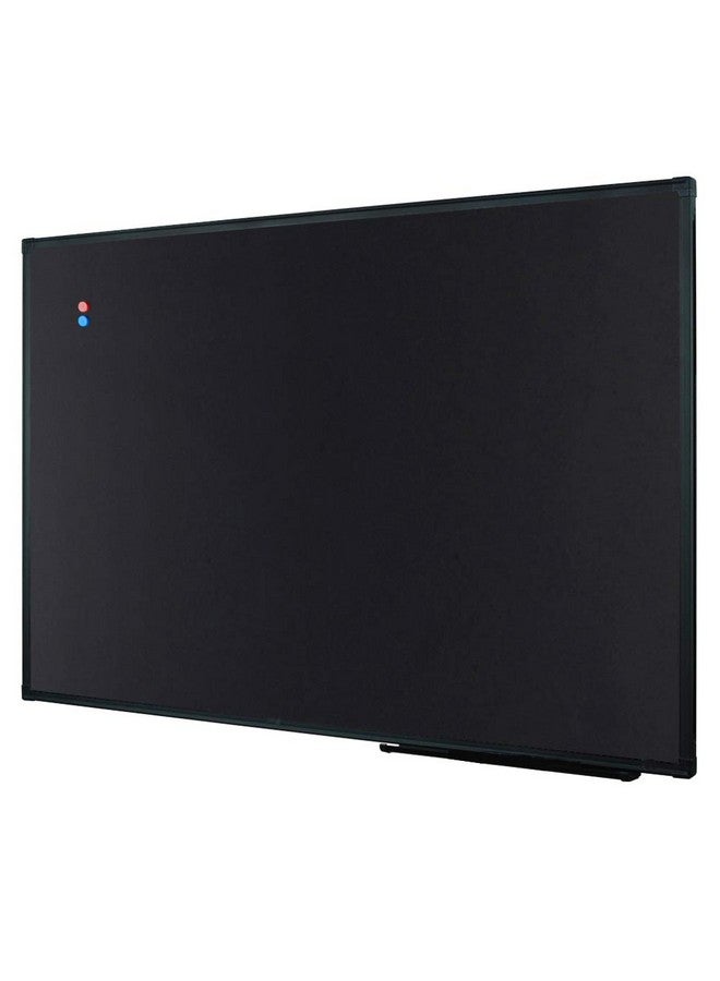 XBoard Magnetic Chalkboard Blackboard 36 X 24 Chalk Board/Black Board With 2 Magnets Black Aluminium Frame - Image 1