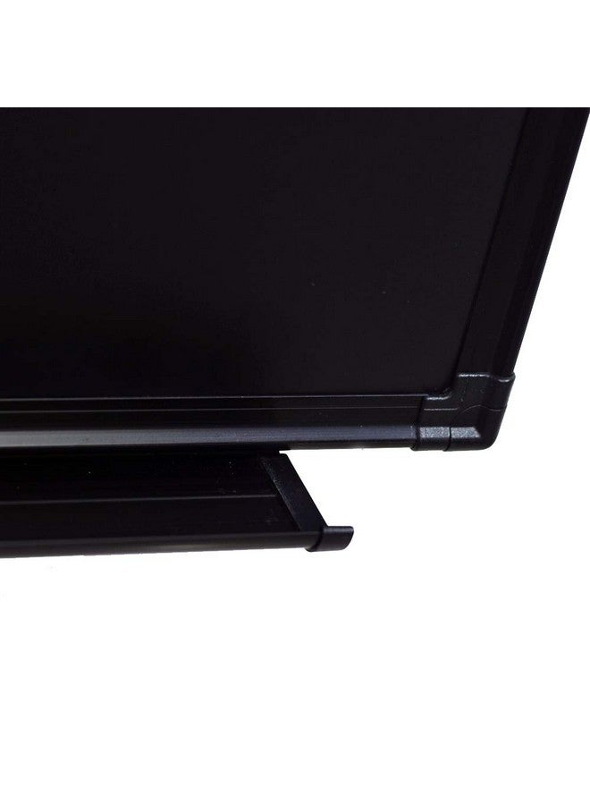 XBoard Magnetic Chalkboard Blackboard 36 X 24 Chalk Board/Black Board With 2 Magnets Black Aluminium Frame - Image 5