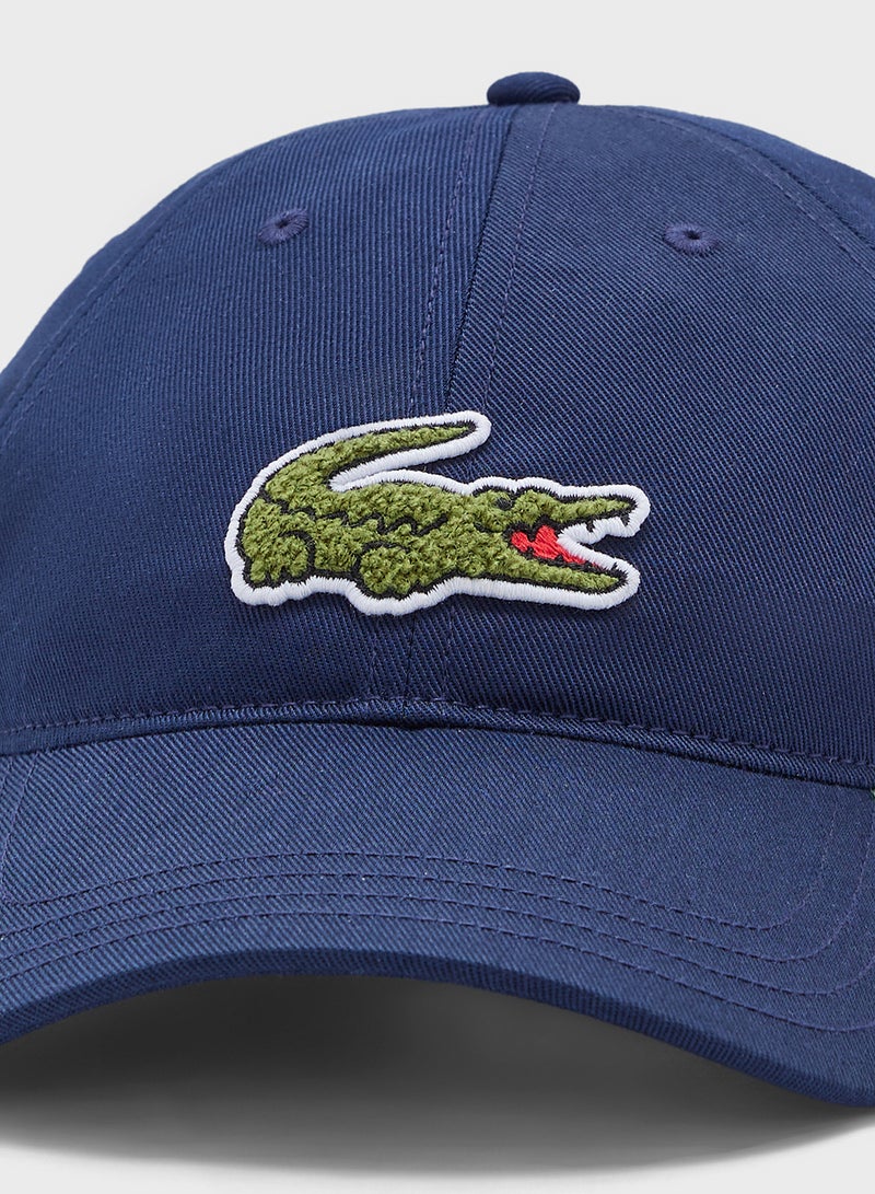 لاكوست قبعة ذروة منحنية بشعار - Image 3