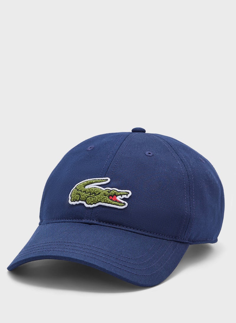 لاكوست قبعة ذروة منحنية بشعار - Image 1