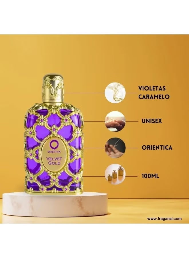 اورينتيكا عطرفيلفيت جولد او دي بارفان للجنسين 80مل - Image 3