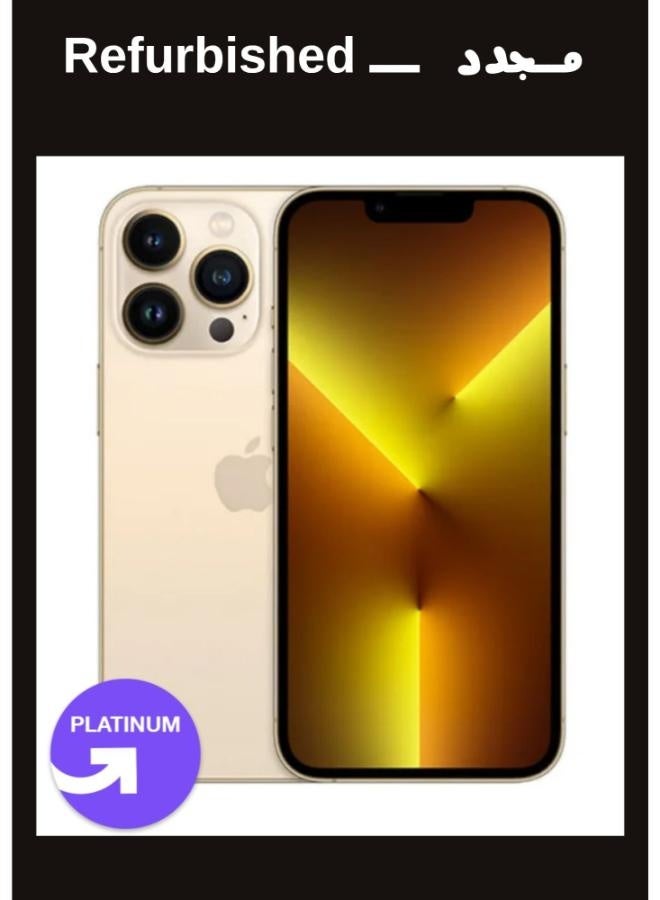 Apple IPhone 13 Pro 512GB Gold Single , Local Warranty | Platinum Grade | UPGRADE Refurbished - Image 1