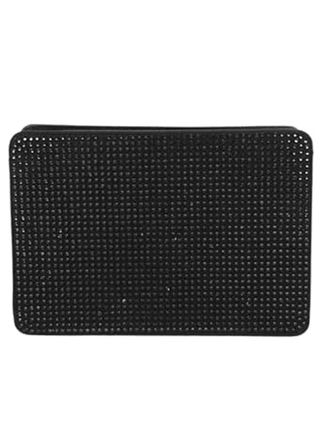 Car Door Storage Organizer Side Box Automotive Tissue Holder Black - Image 1
