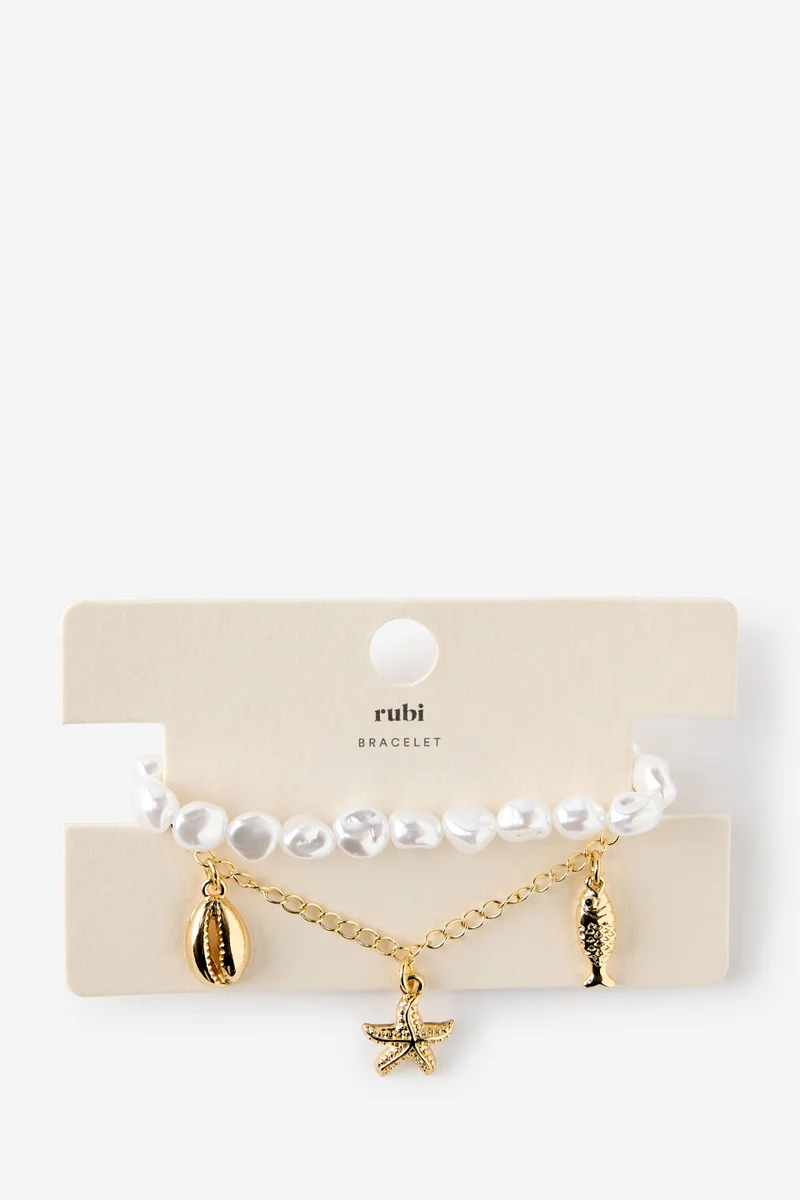 روبي Single Bracelet