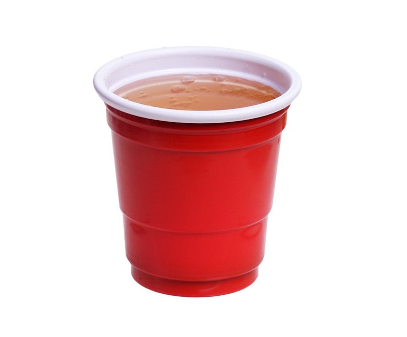 TashiBox TashiBox Disposable Mini Red Shot Glasses - 2.5 Ounce - 200 Count - Mini Party Cups  Jager Bomb  Jello Shots  Sample Cups. - Image 2