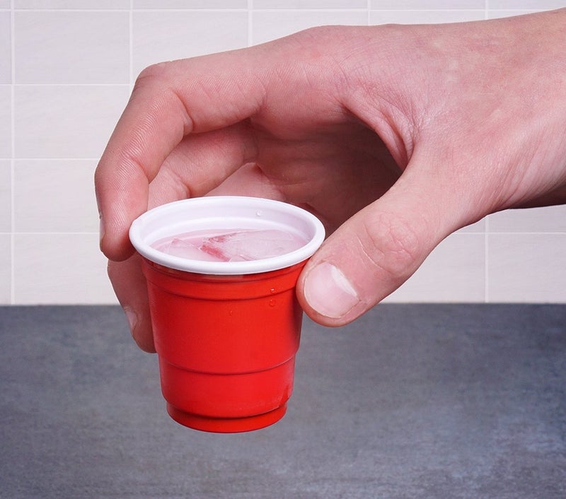 TashiBox TashiBox Disposable Mini Red Shot Glasses - 2.5 Ounce - 200 Count - Mini Party Cups  Jager Bomb  Jello Shots  Sample Cups. - Image 3