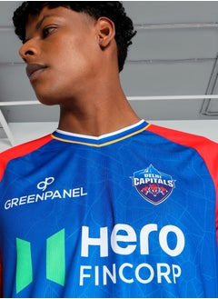 PUMA Mens Delhi Capitals DC Fan Replica Cricket Jersey 2024  - Image 3