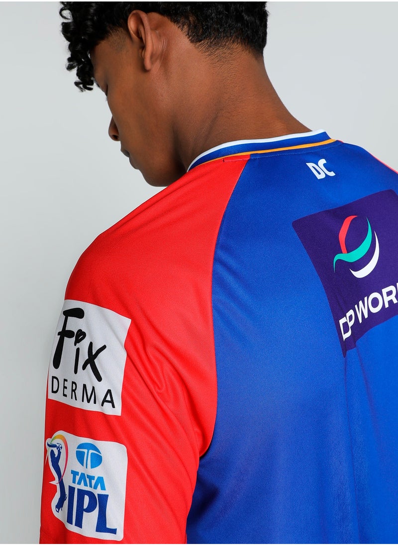 PUMA - Mens Delhi Capitals DC Fan Replica Cricket Jersey 2024 - Image 1