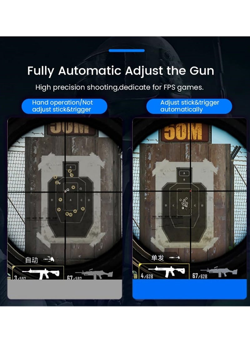 Controller Wireless Adapter for Switch, Windows, PS4, PS5, with Controller Full Functions Support and Gyroscopic, Compatible with Xbox Controller, Switch Pro, PS4/PS5 Controller