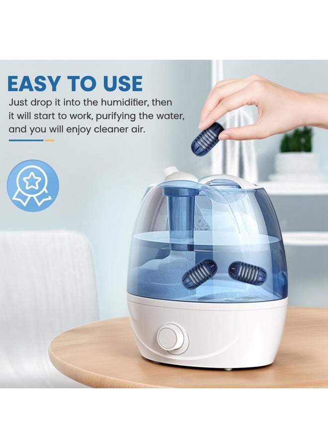 isinlive Demineralization Cartridge for HoMedics Ultrasonic Humidifiers: 16-Pack Demineralization Cartridges Filter Replacement, Filters Mineral Deposits, Prevents Hard Water Build-Up, Purifies Water - Image 5