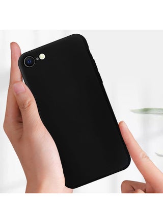 Apple iPhone SE 2022 (SE 3rd Generation) Protective Case Ultra Slim Soft TPU Cover 4.7 inch Black - view 3