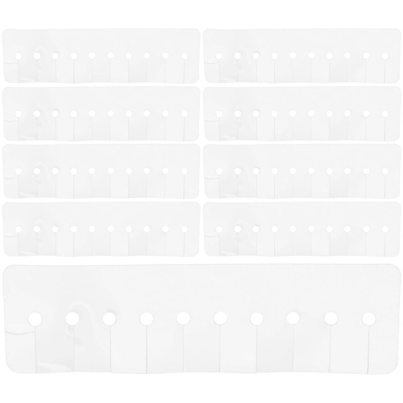 10pcs 14cm Hair Extension Heat Shield with 10 Multi-holes Hair Glue Protector for Weave Application Attachment Tool for Professional Use - Image 1