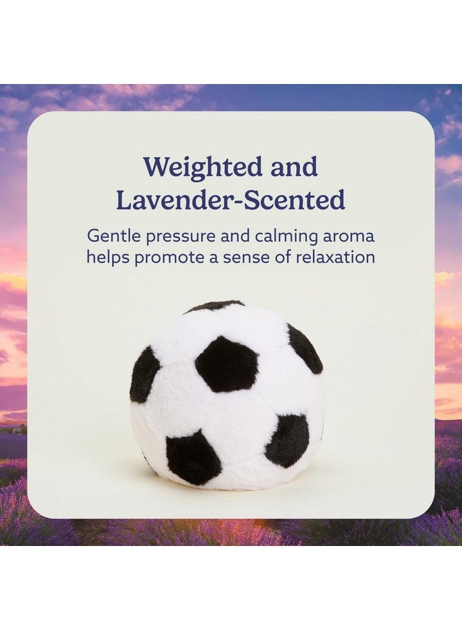 warmies Microwavable & Weighted Stuffed Animals, Soccer Ball - Heated Stuffed Animal Plushie for Warmth & Comfort - Cute Soft Plush Toys for Adults & Children (Boys, Girls, Babies & Toddlers) - Image 3