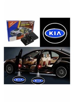 General 2-Piece LED Car Door KIA Logo Projector Shadow Light Set  - Image 1