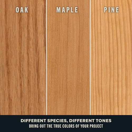 VARATHANE Rust-Oleum Varathane 262004 Premium Fast Dry Wood Stain, Spring Oak, (Quart/946ml) - Image 4