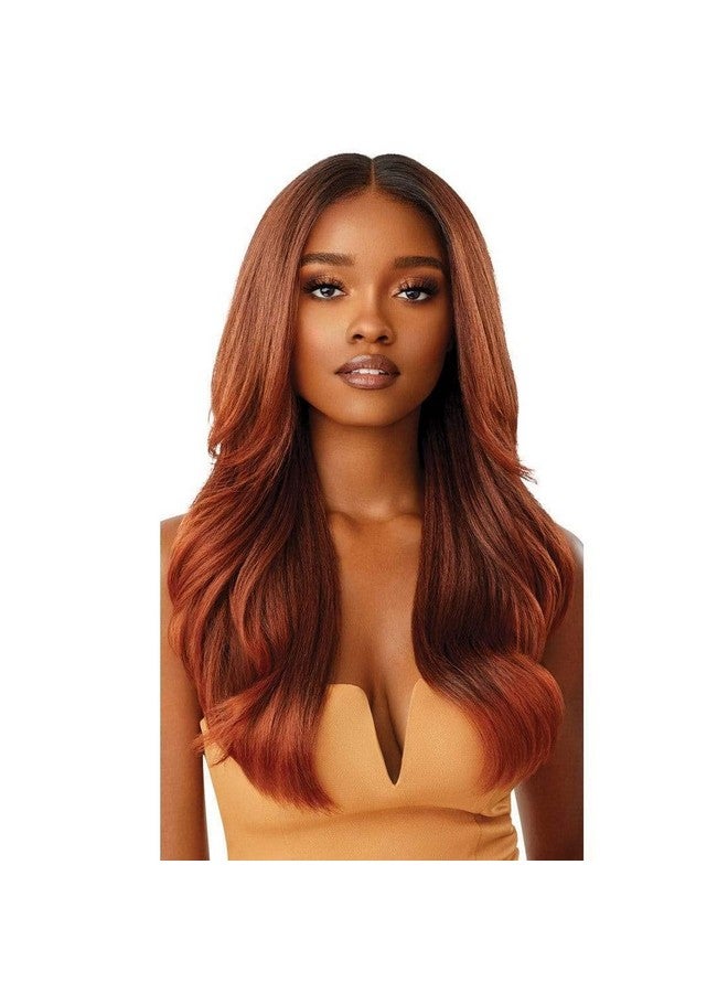 Outre Melted Hairline Lace Front Wig KAMIYAH (DRFF2/CHERRY RED) - Image 1